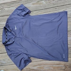 Nike Dri-fit gold polo t-shirt
